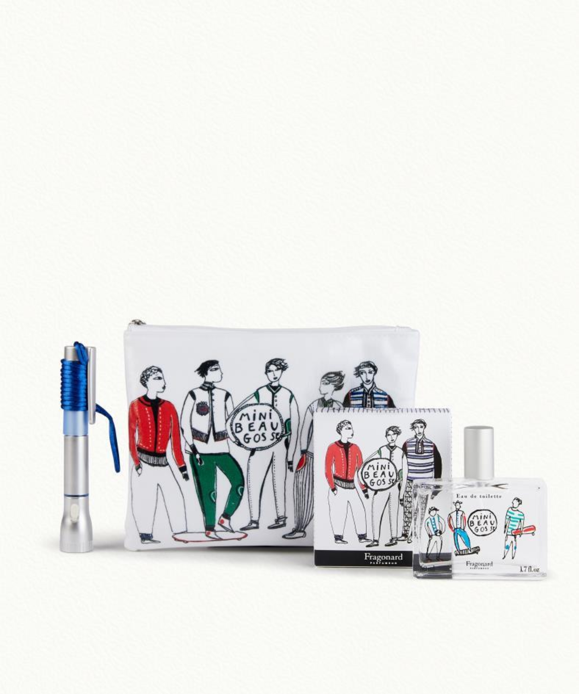 TROUSSE MINI BEAU GOUSSE KIT Edt 50ML + torcia