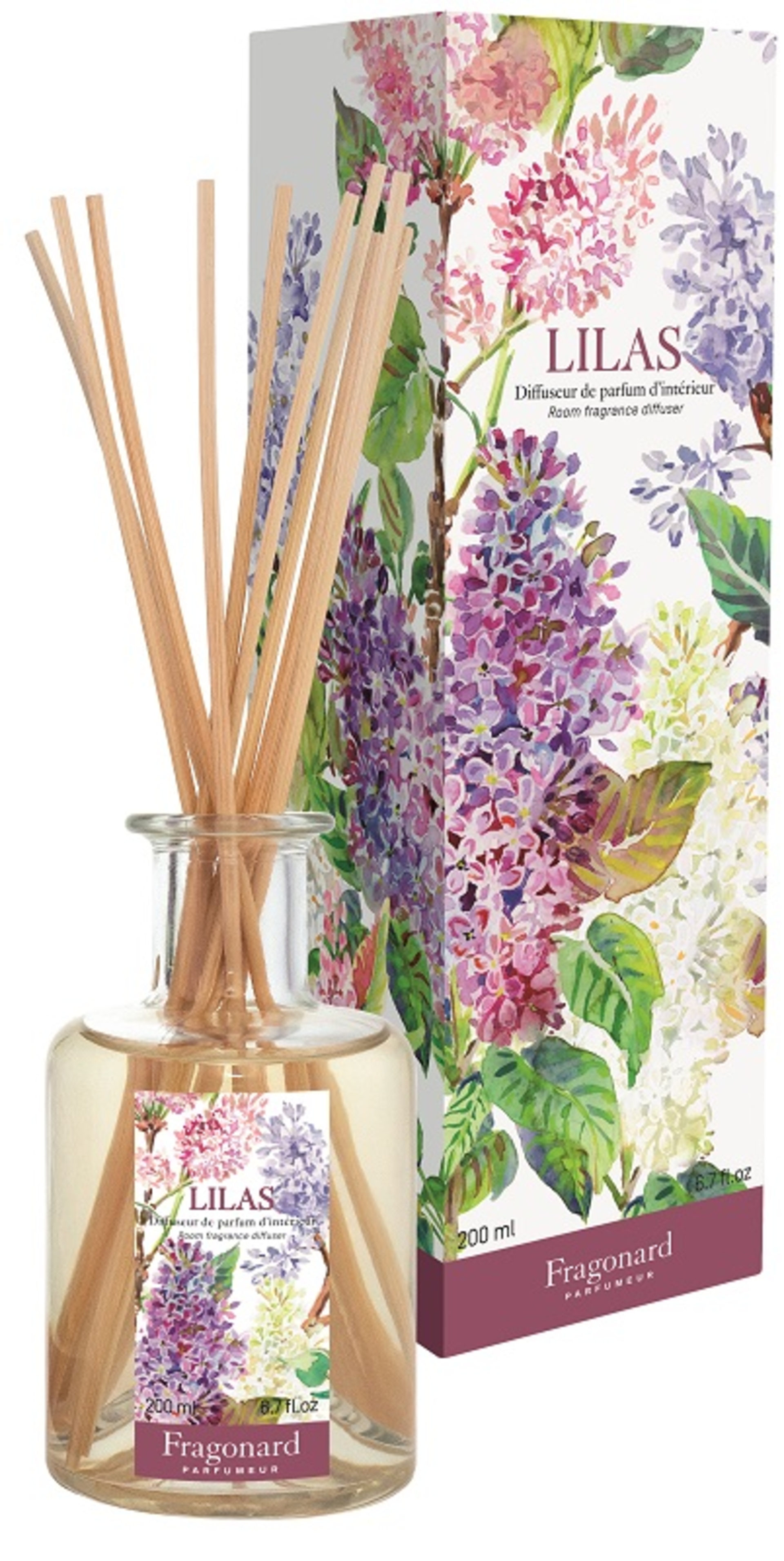 FRAGONARD LILAS DIFFUSEUR200ML