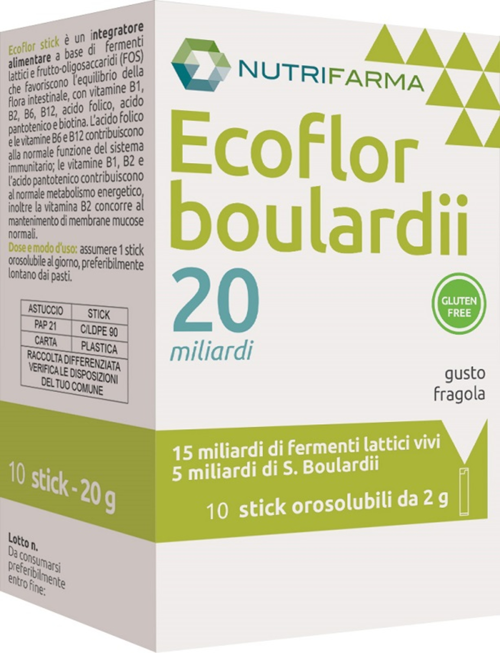 ECOFLOR BOULARDII 20MLD 10STK