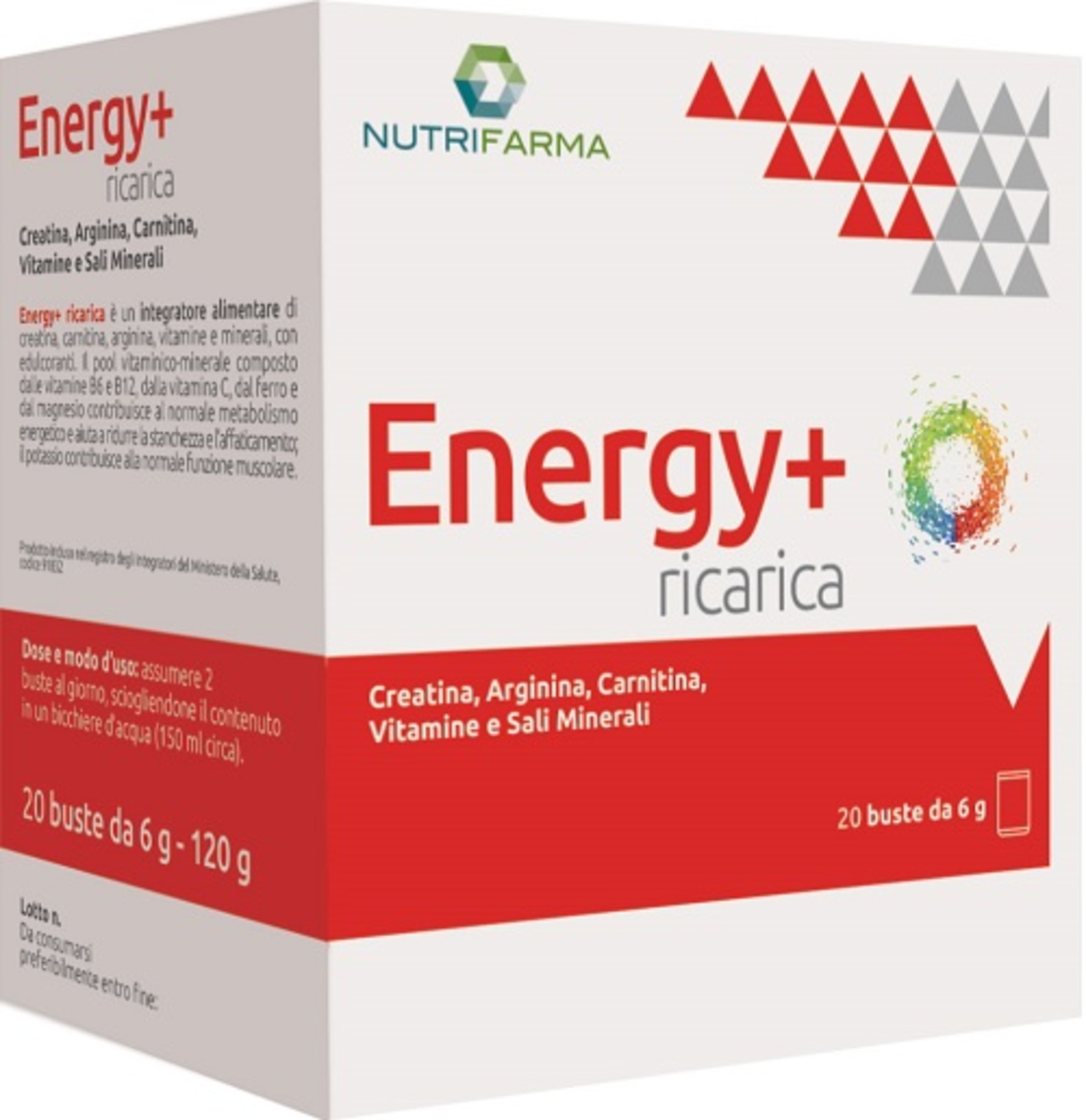 ENERGY+ RICARICA 20BUST