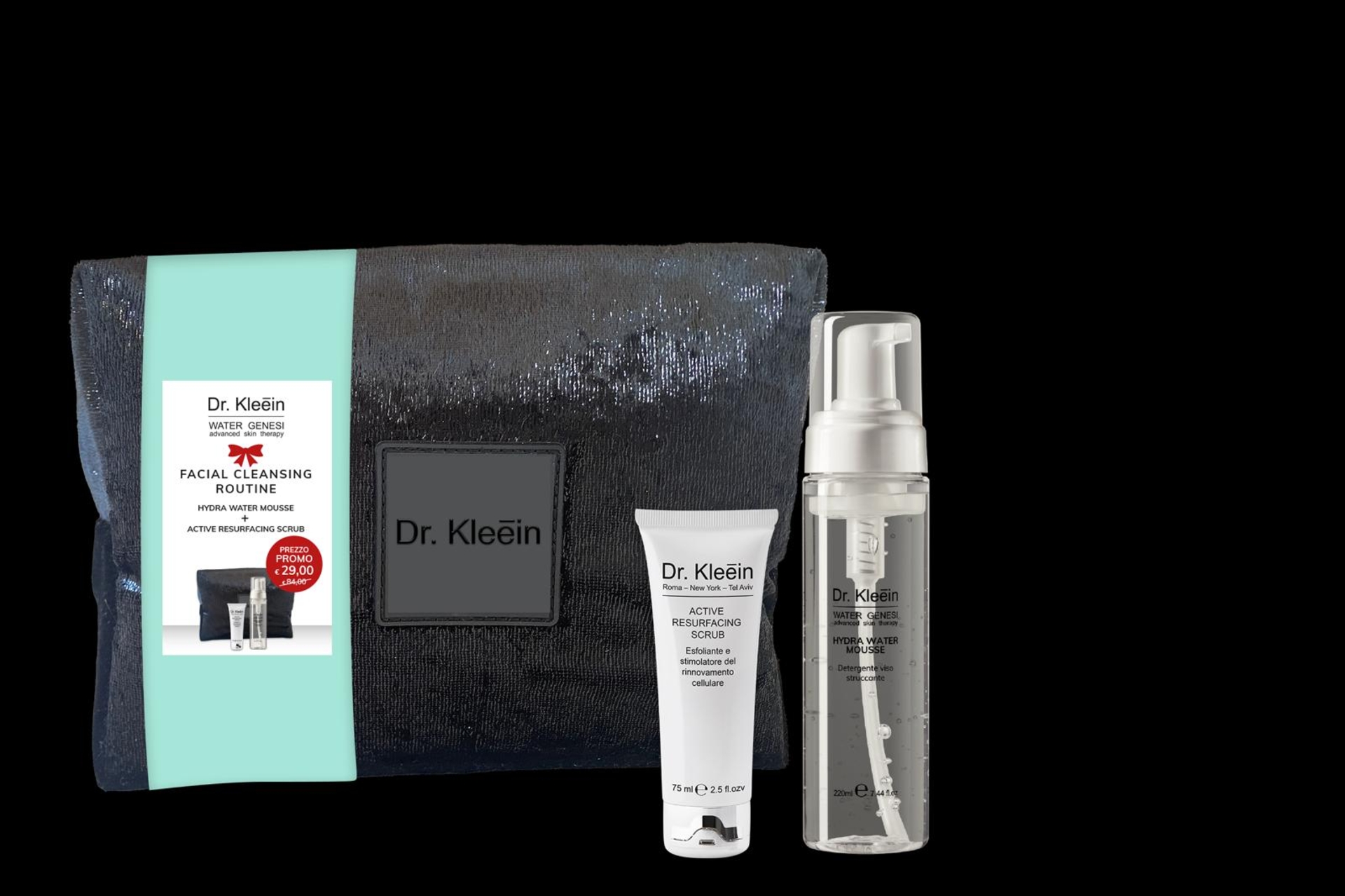 DR KLEEIN FACIAL CLEANS ROUTINE DETERGENTE VISO+SCRUB