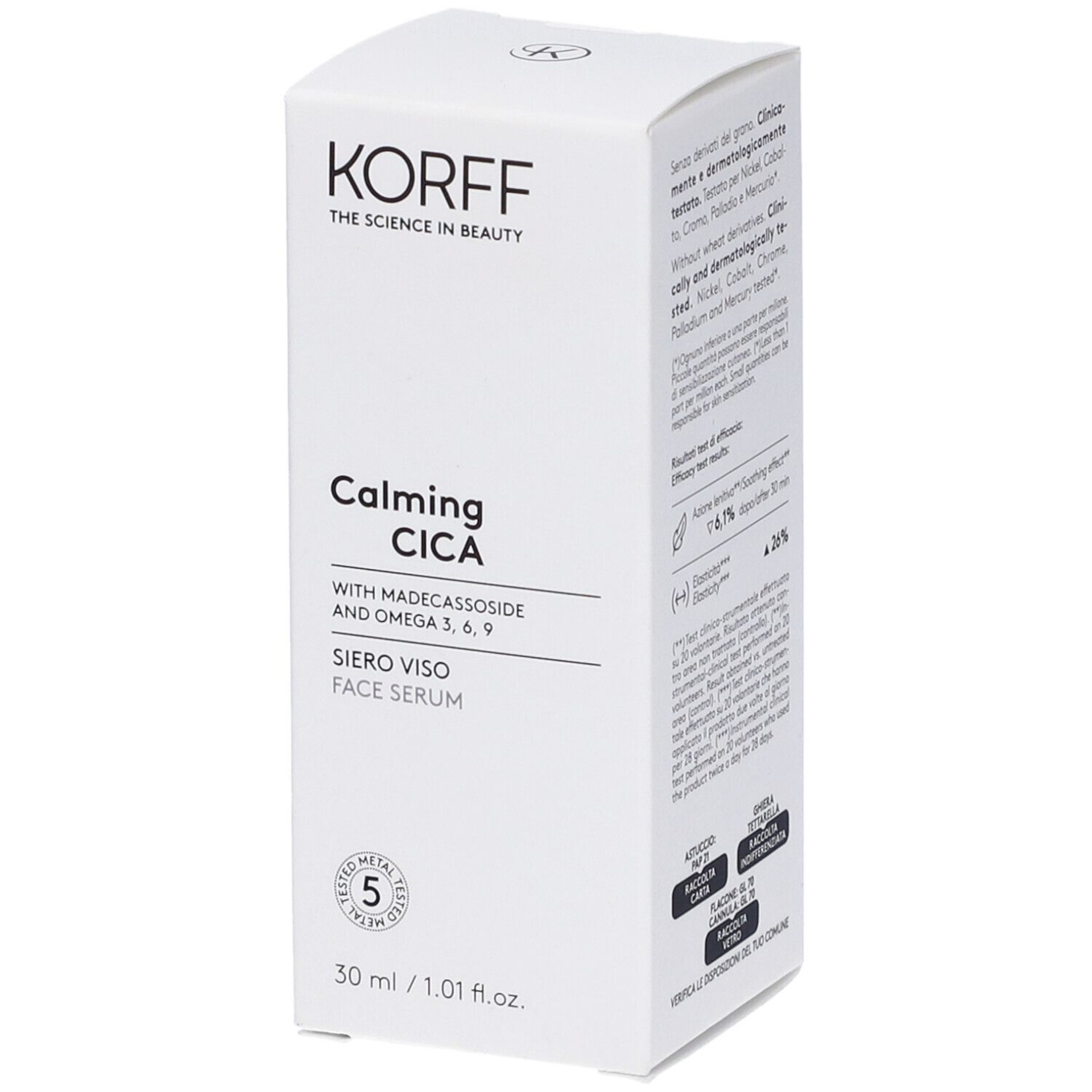KORFF SIERO CALMING CICA 30ML