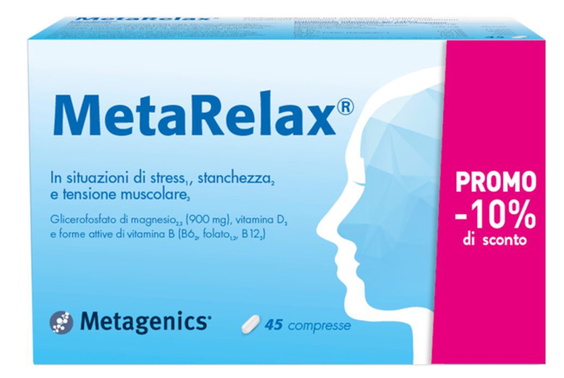 PROMOPACK METARELAX 45CPR -10%