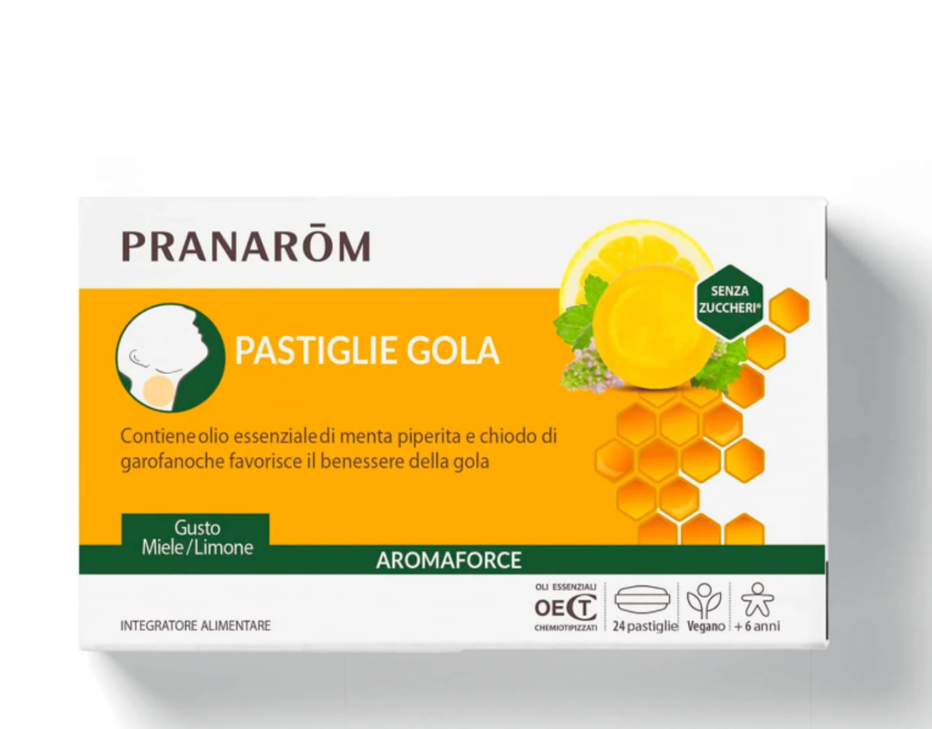 PRANAROM GOLA MIELE/LIMONE 24PASTIGLIE