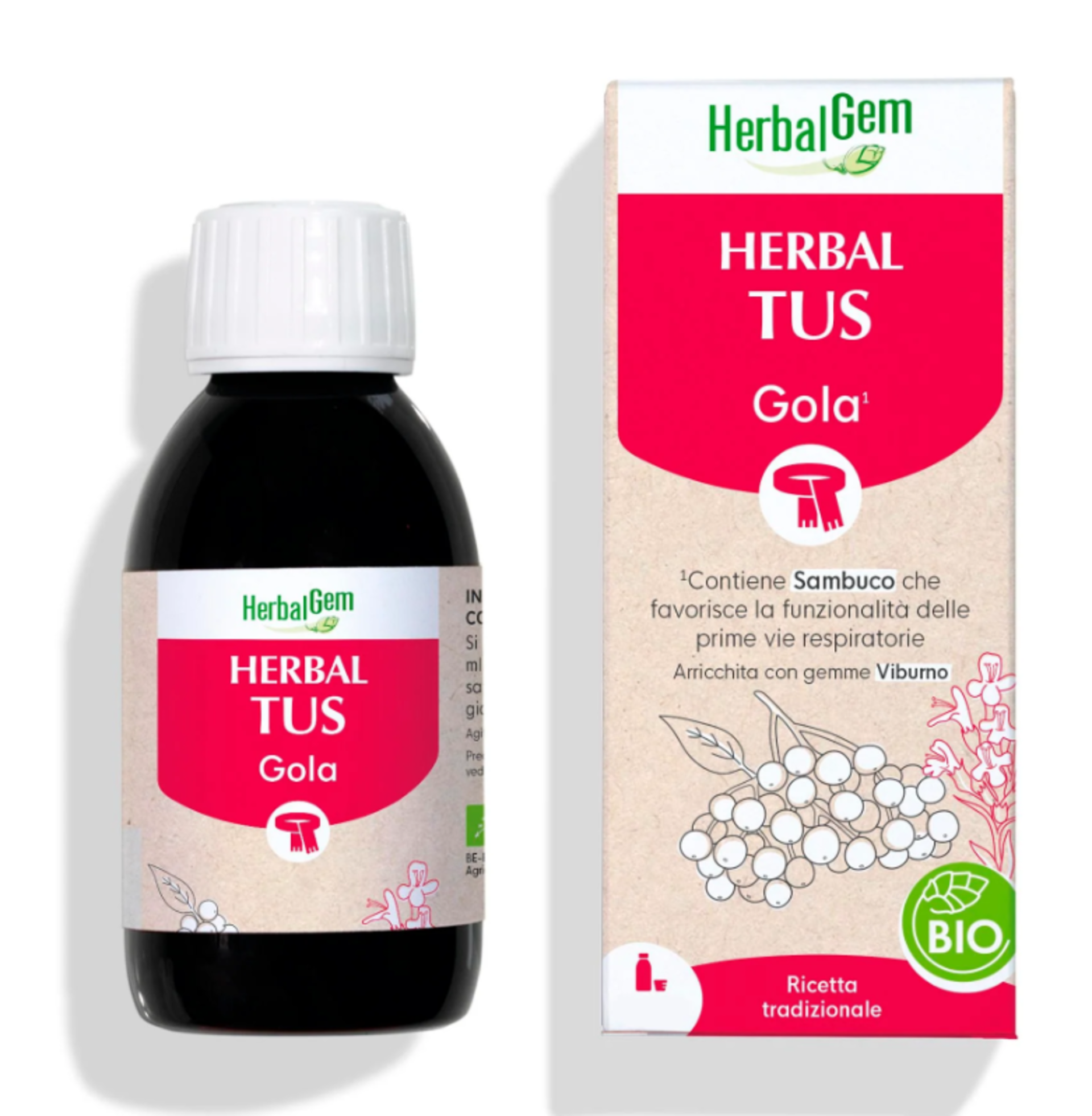 HERBALGEM TUSS SCIROPPO 150ML