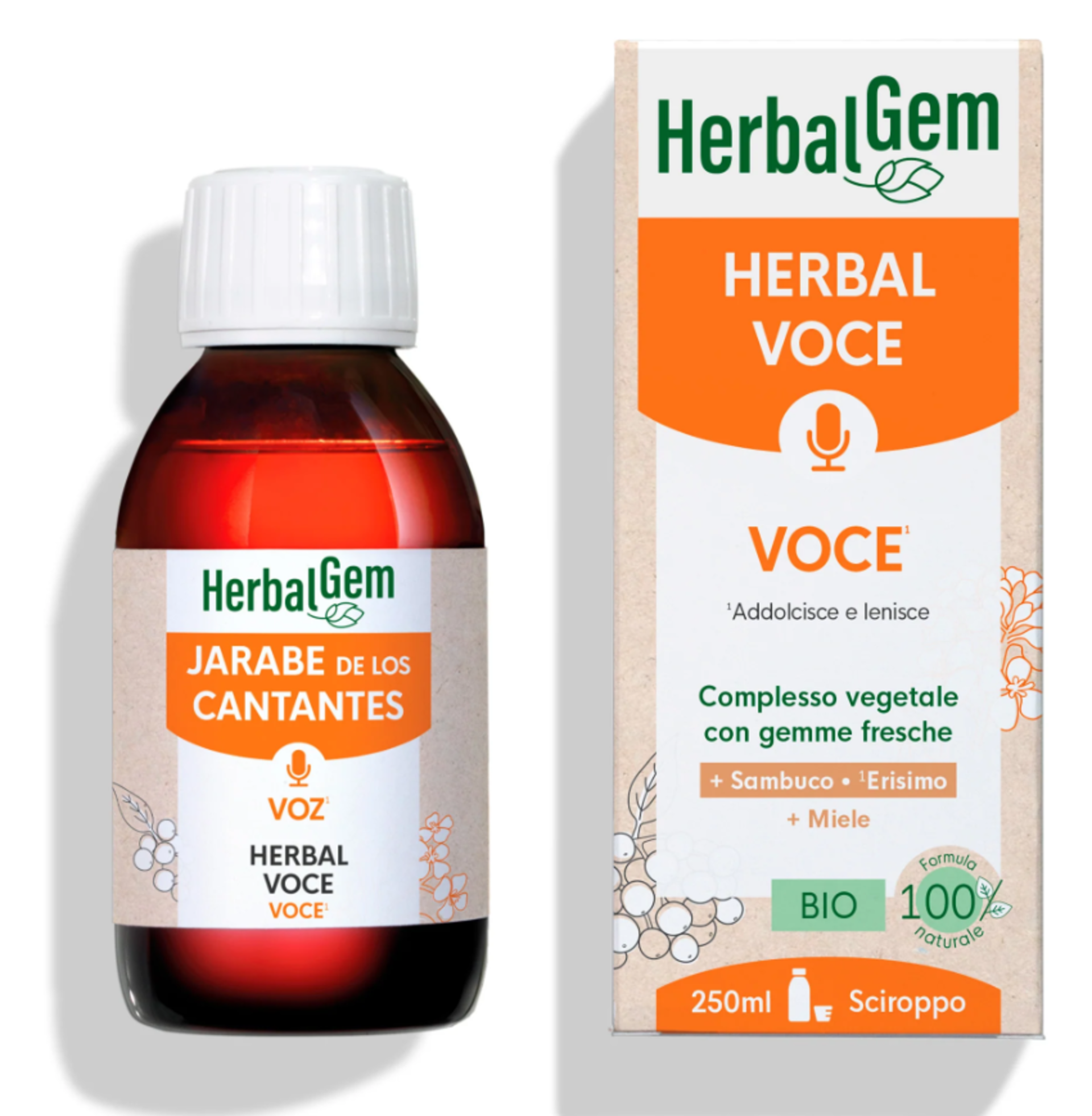 HERBALGEM VOCE SCIROPPO 250ML