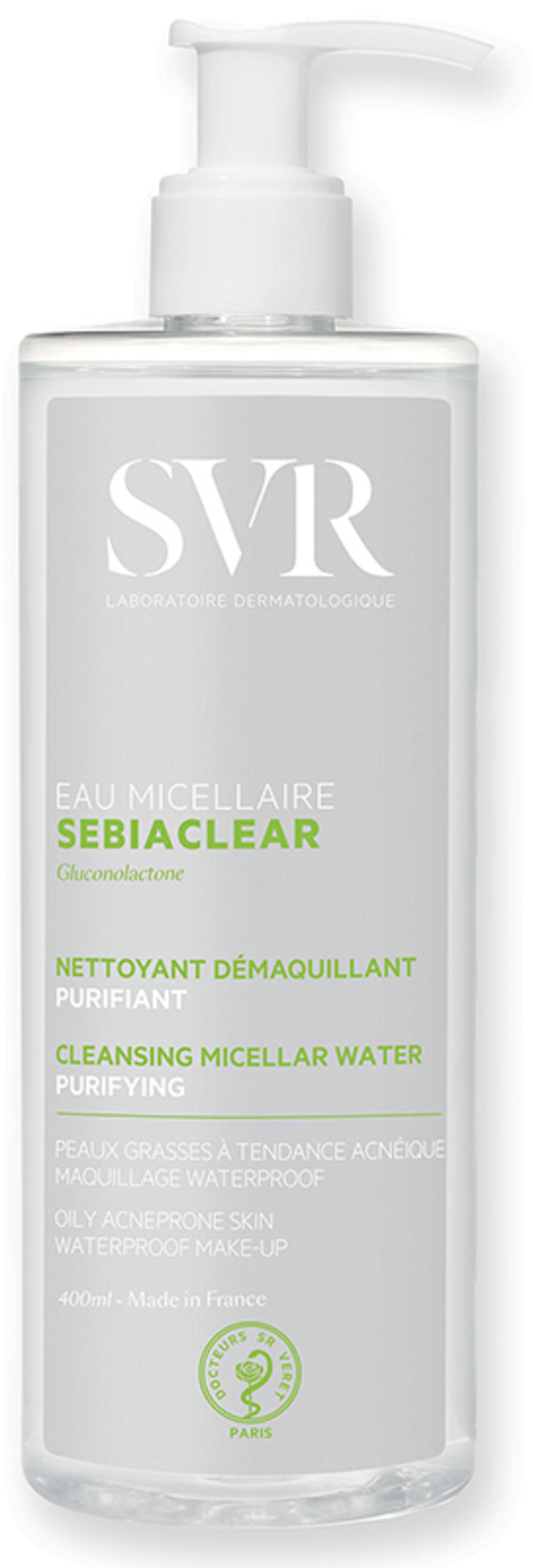 SEBIACLEAR EAU MIC 400ML