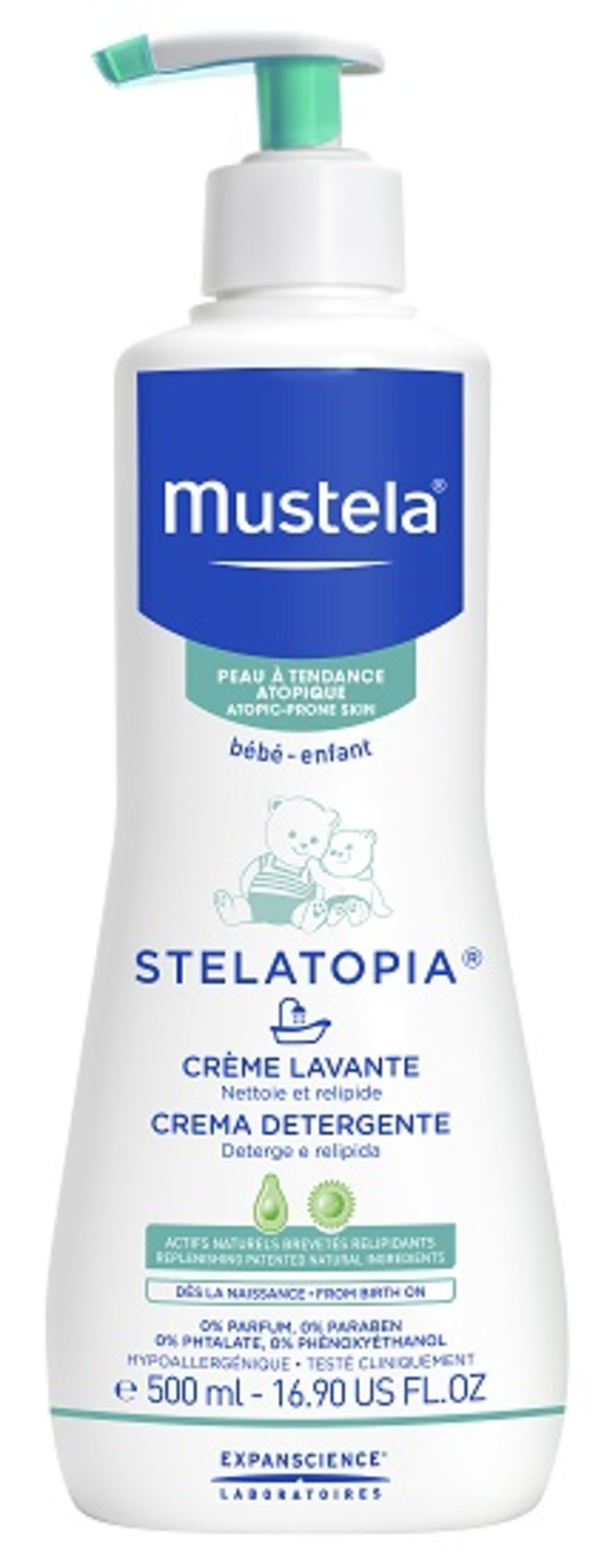 MUSTELA STELATOPIA CR DET500ML
