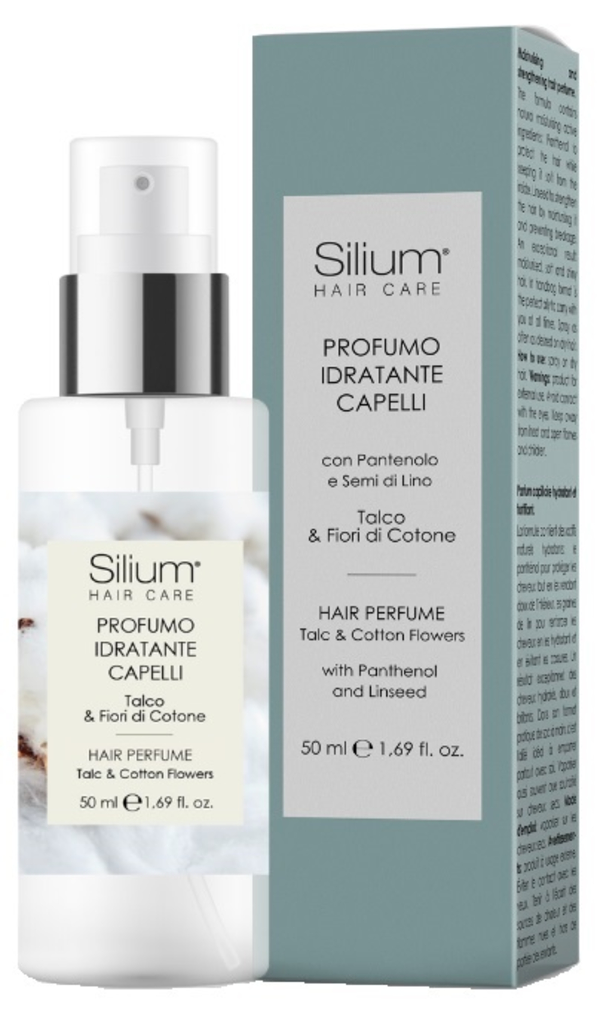 SILIUM PROFUMO CAPELLI TALCO