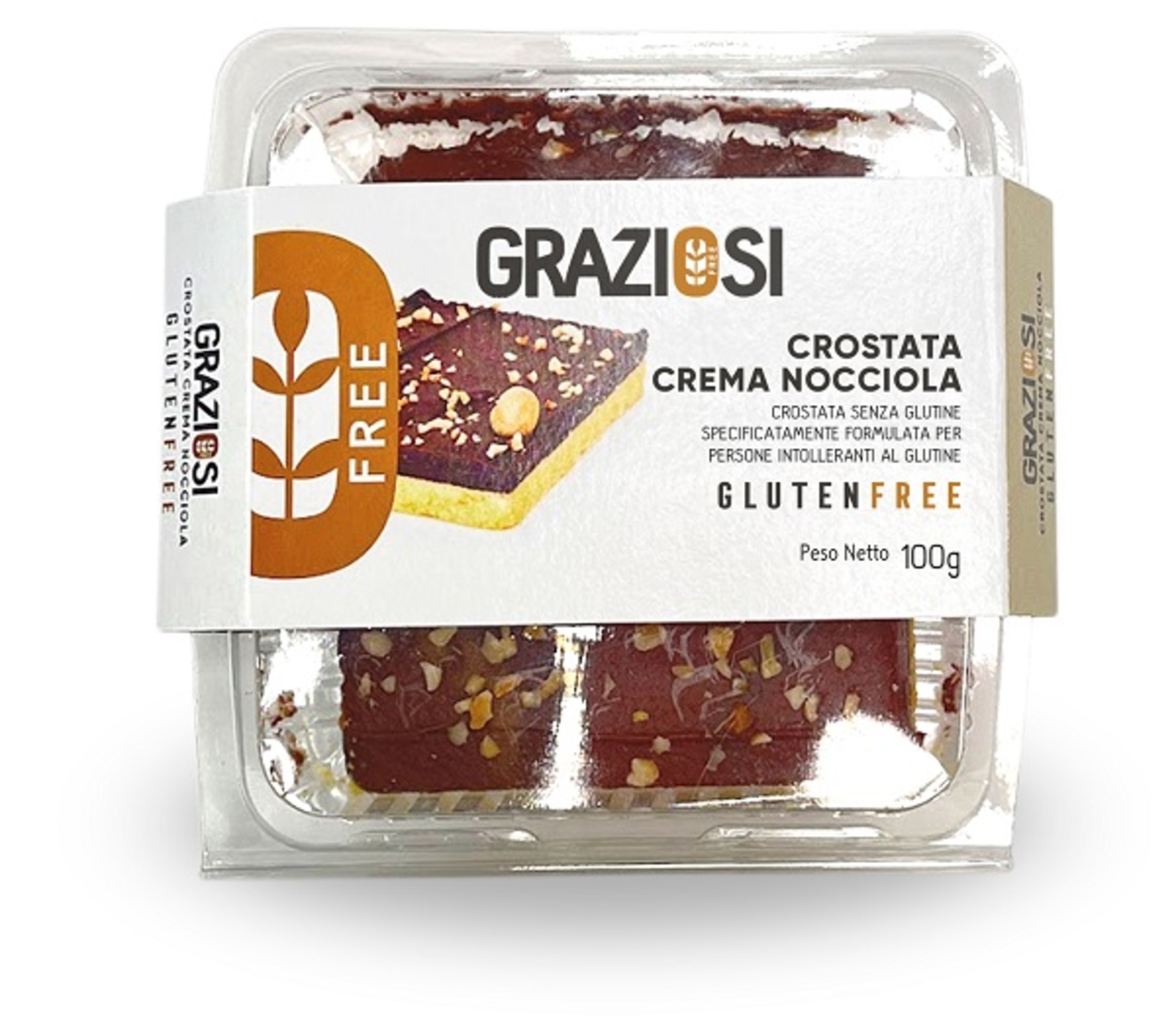 CROSTATA CREMA NOCCIOLA S 100G