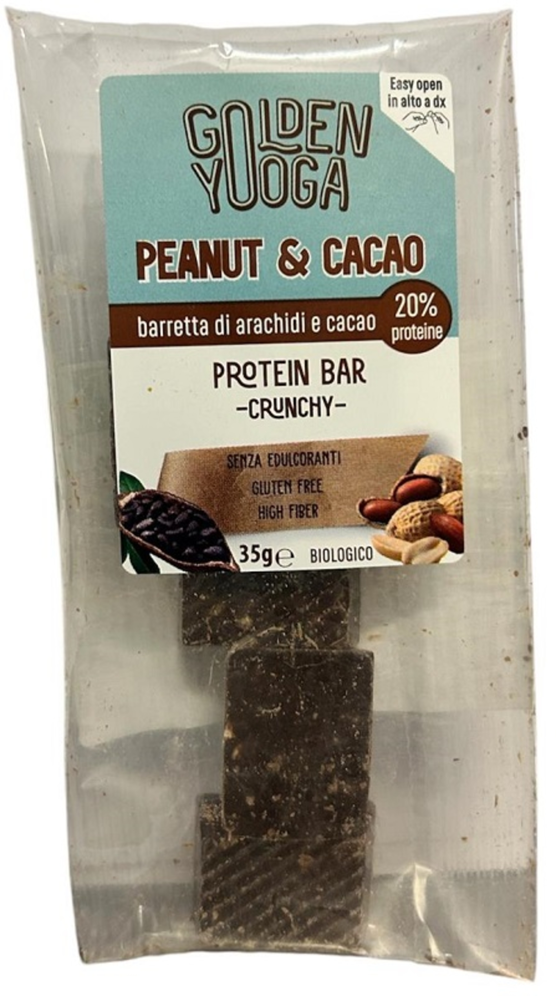 GOLDEN YOOGA PEANUT&CACAO BAR