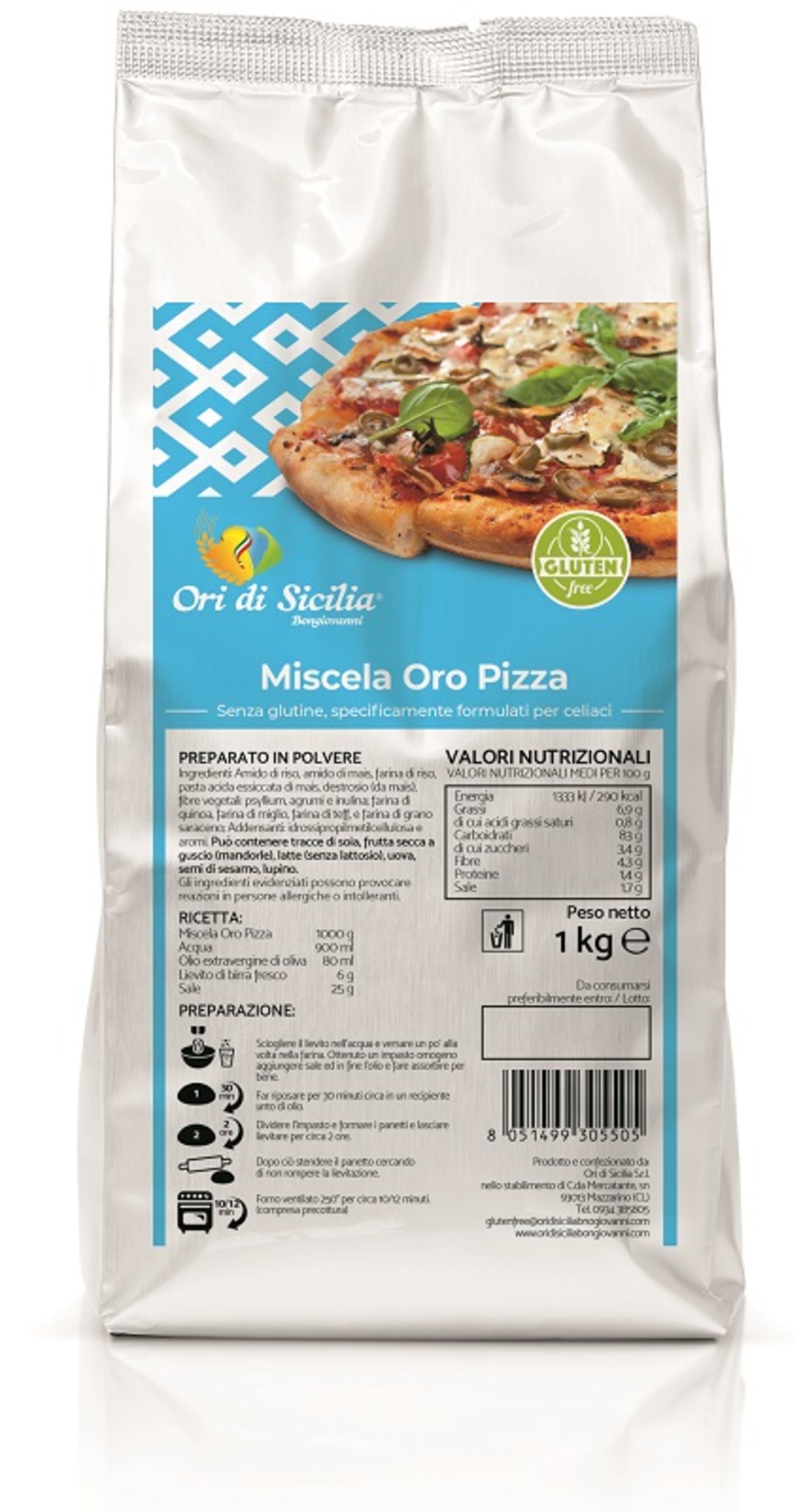 ORI DI SICILIA MIX ORO PIZZA