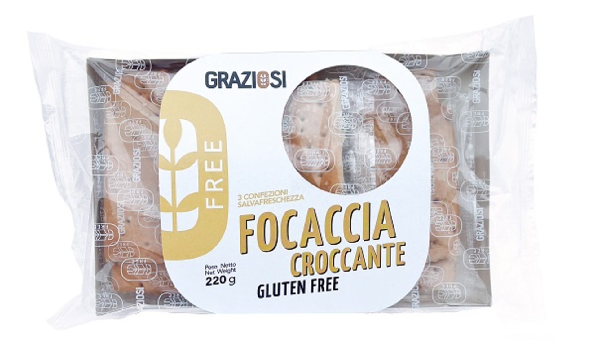 FOCACCIA CROCCANTE OLIO 220G