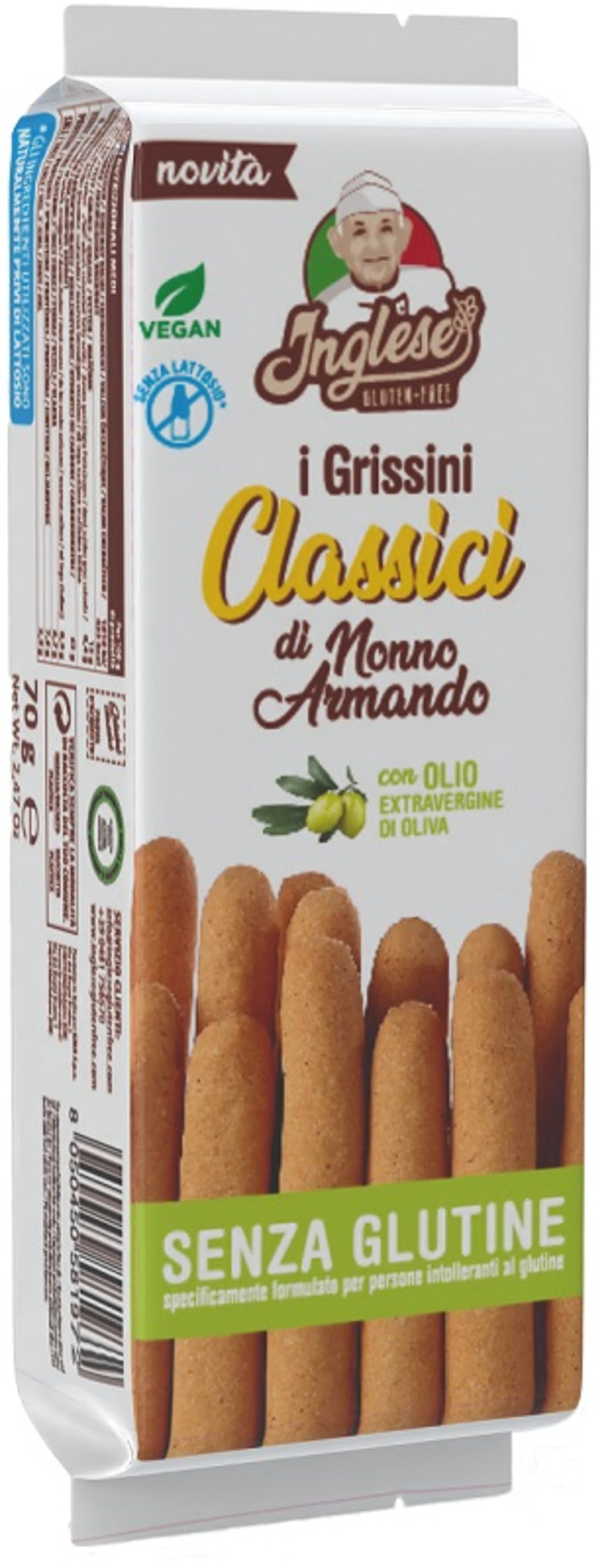 INGLESE GRISSINO LU OLIO EVO