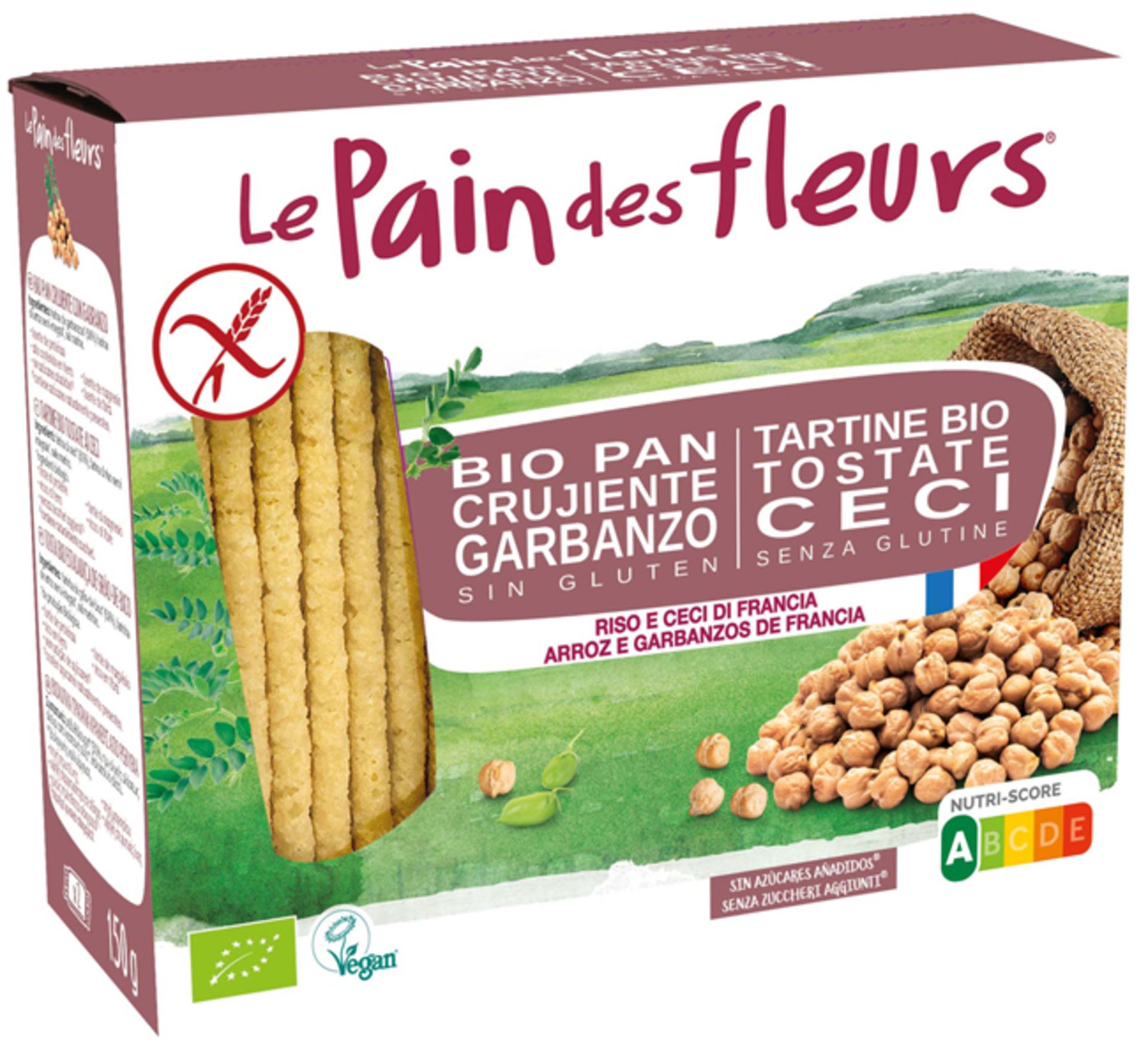 PAIN FLEURS TART TOST CECI150G