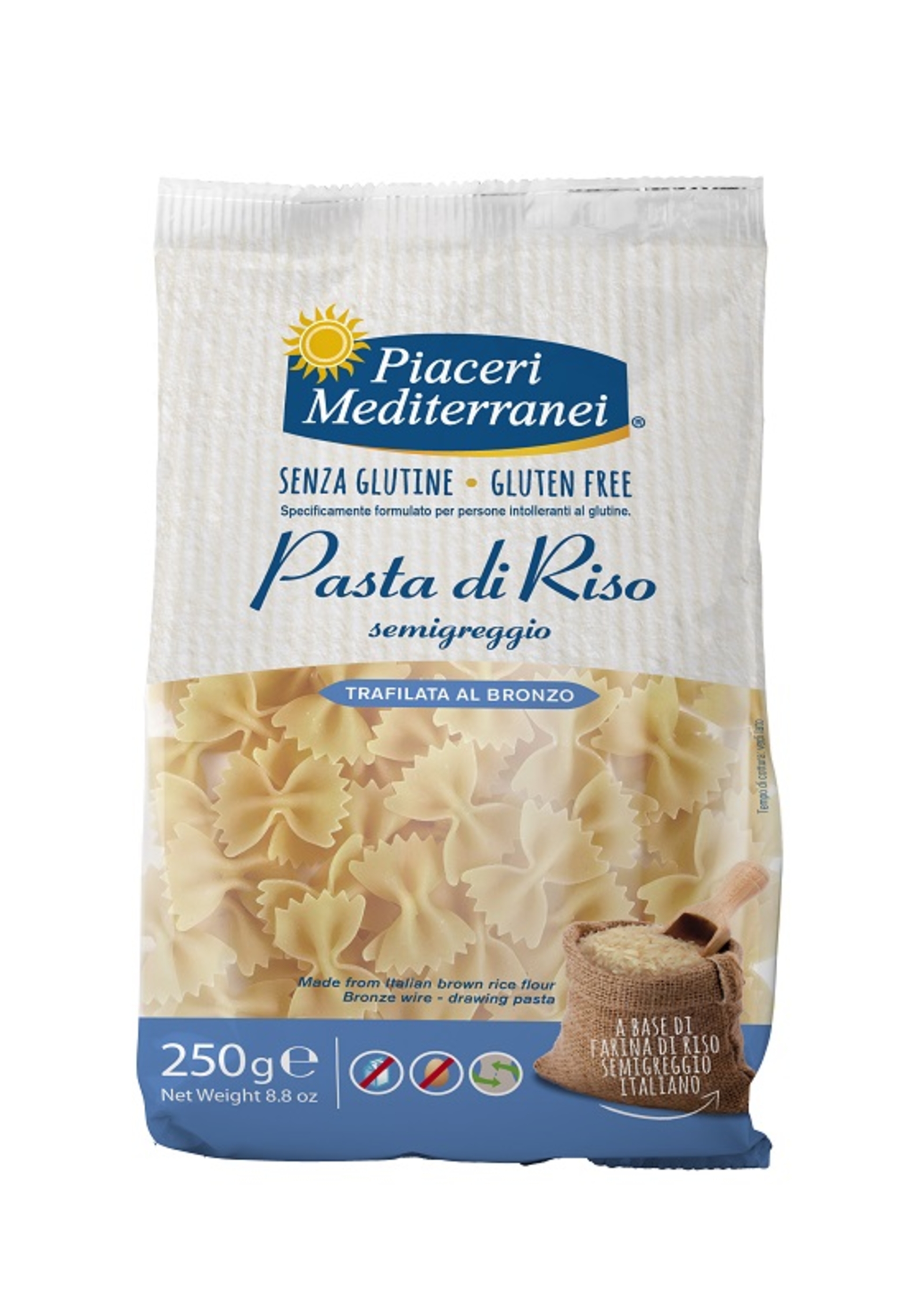 PIACERI MEDIT PASTA RISO FARFA
