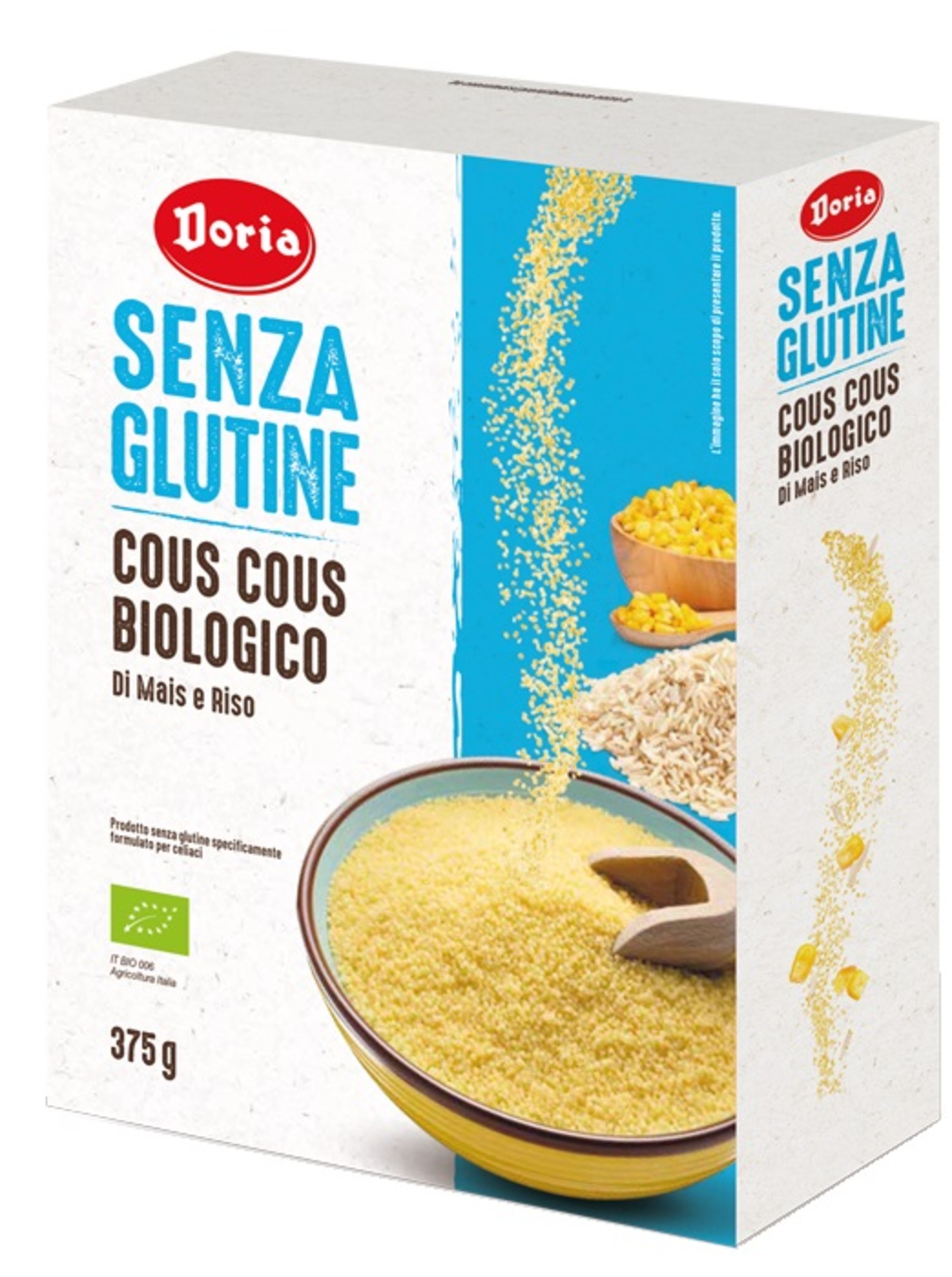 DORIA COUS COUS BIO MAIS-RISO