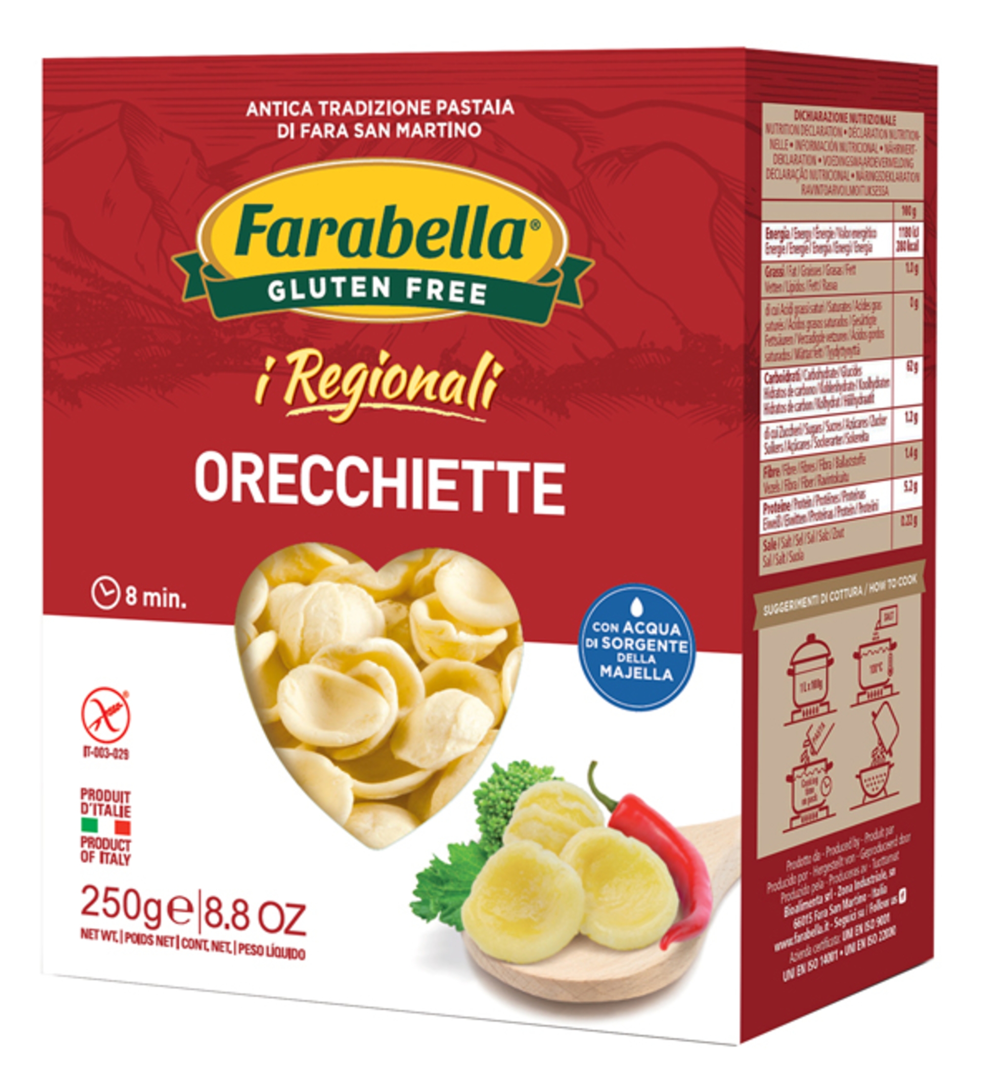 FARABELLA ORECCHIETTE IR 250G