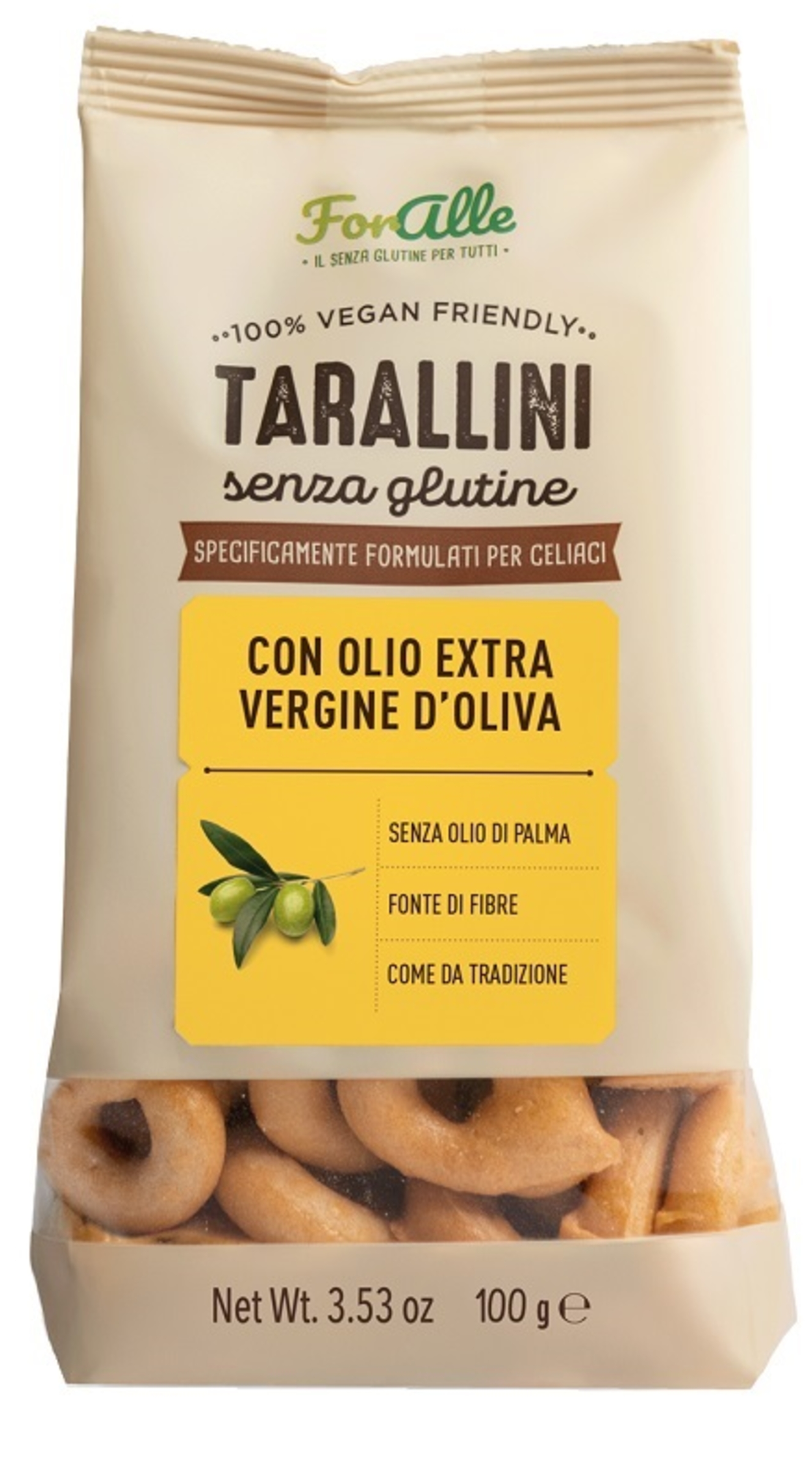 FORALLE TARALLINI OLIO EVO100G