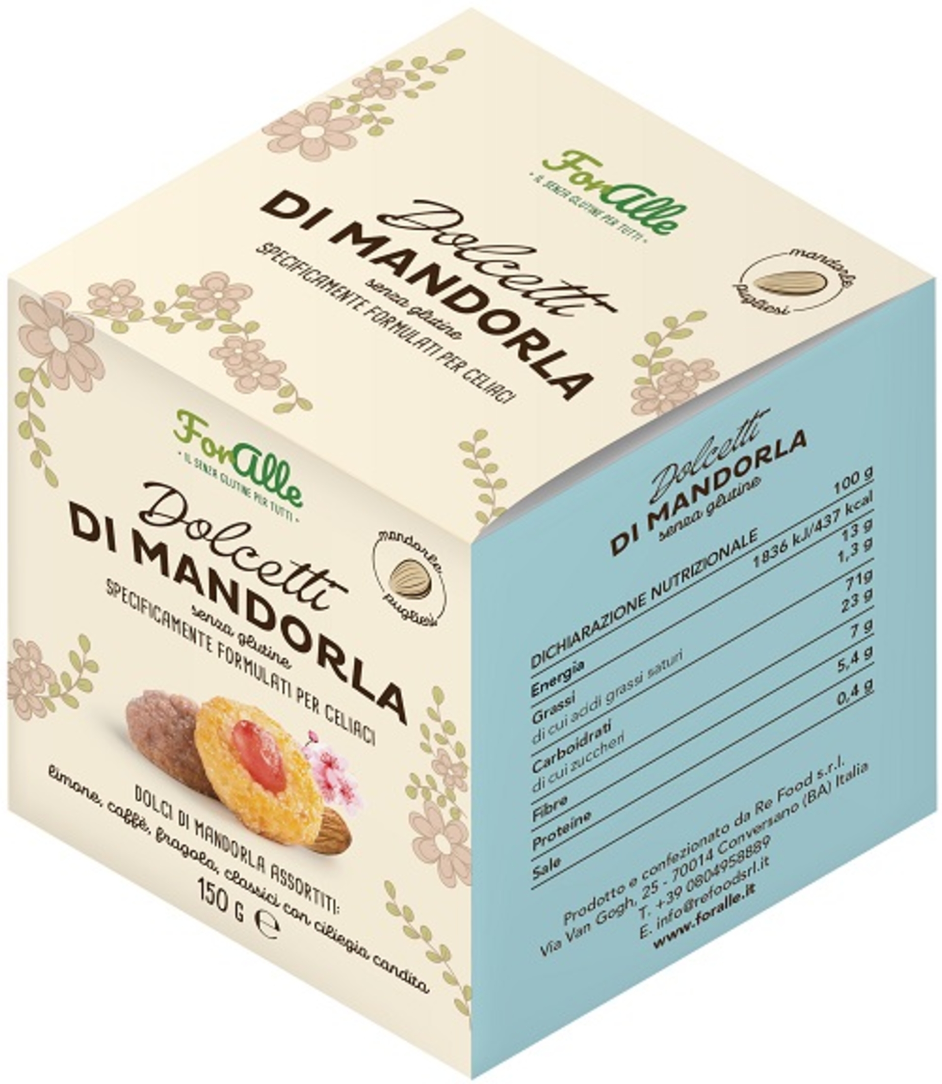 FORALLE DOLCETTI MANDORLA 150G