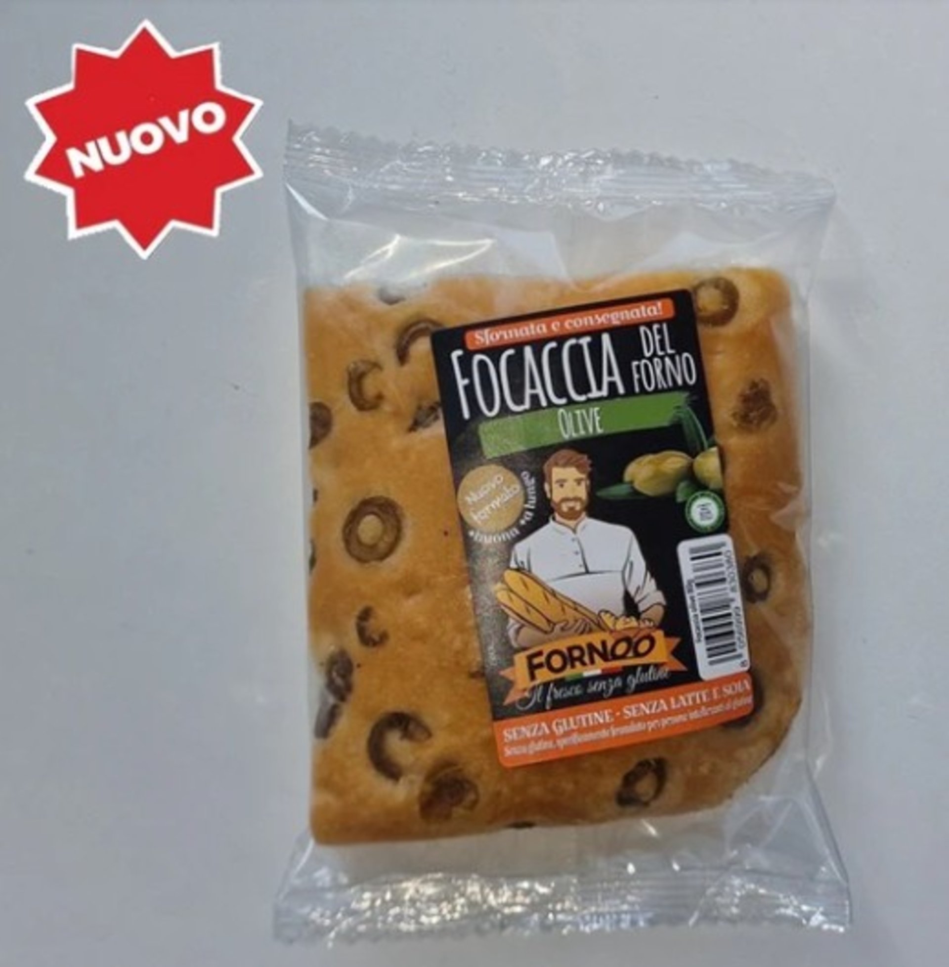FOCACCIA DEL FORNO OLIVE 80G