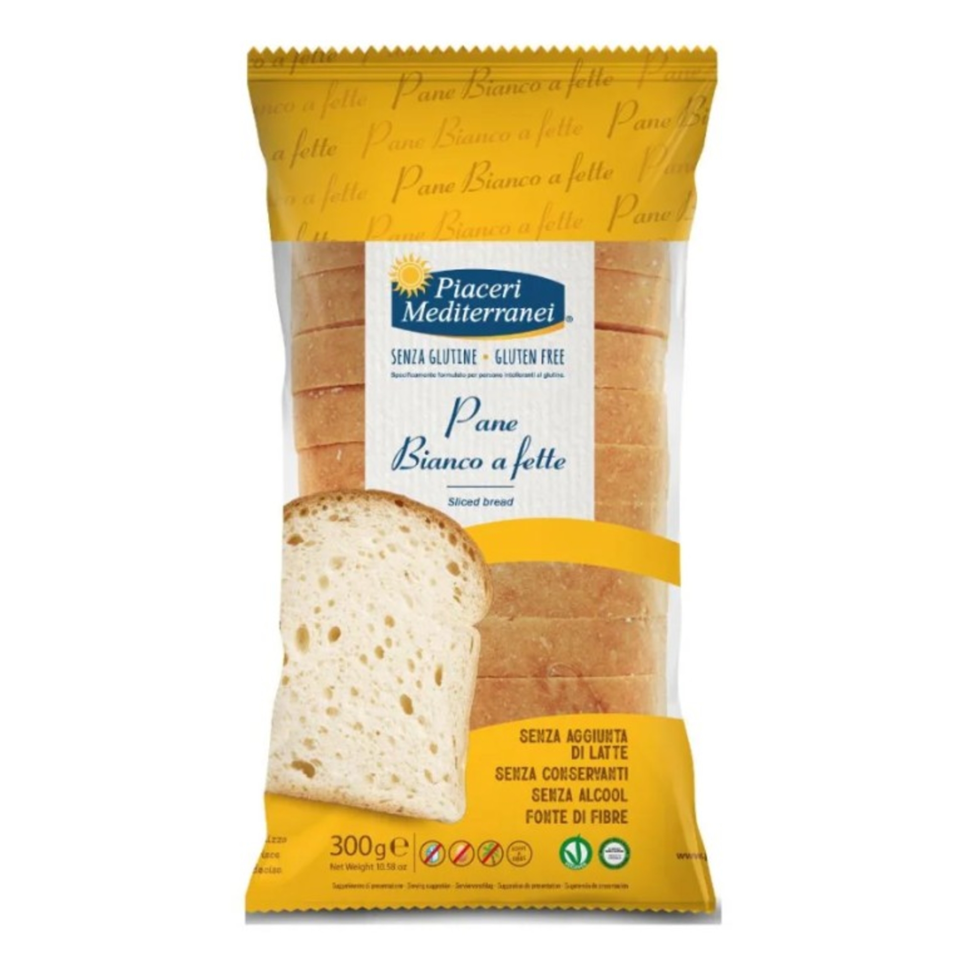 PIACERI MEDIT PANE BI FETT300G